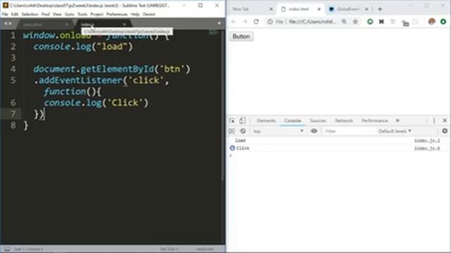 Class07 - JS 2 - week 3 pt 1 смотреть онлайн