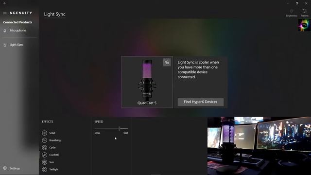 HyperX Quadcast S - How To Customize The RGB Lights