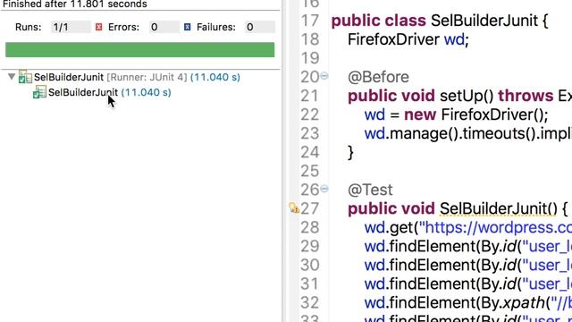 Selenium Builder 5 - How to Export and run as JUnit & TestNG смотреть онлайн