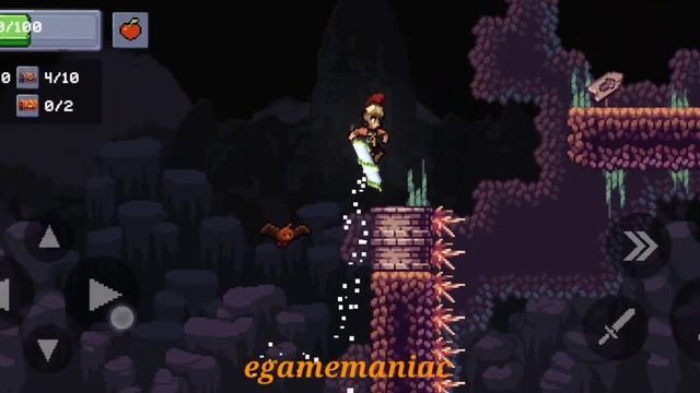 Apple Knight Dungeons World 4 Level 1 |Secret Hidden Chest Location| смотреть онлайн