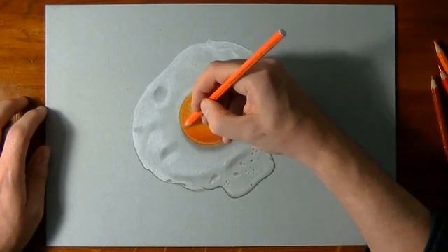Как нарисовать яичницу. смотреть онлайн