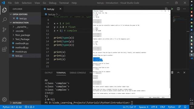 Python Tutorial Guide #3 - Python Number Types смотреть онлайн
