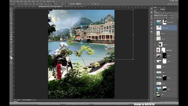 Forbidden Lake / Запретное озеро - Speedart Photoshop CS6 by BATKYA смотреть онлайн