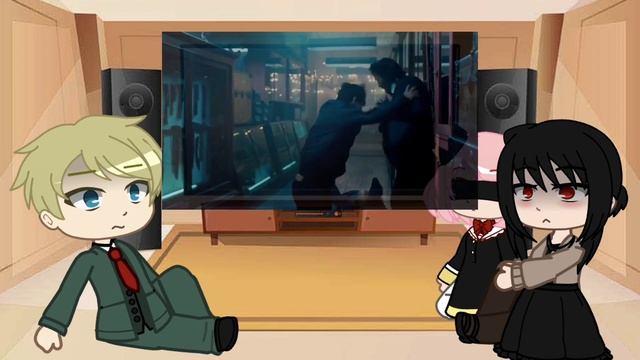 SpyxFamily React To John Wick | Gacha Reacts