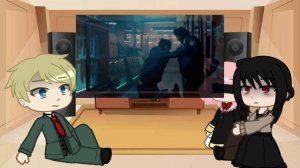 SpyxFamily react to John Wick | Gacha reacts