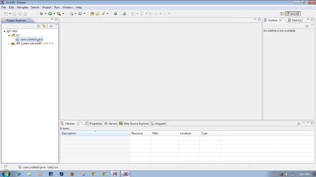How to Create Simple Java Program & Java Project in Eclipse IDE смотреть онлайн