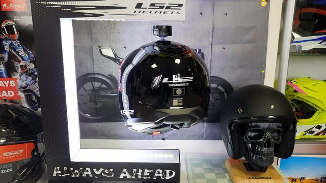 LS2 FF908 Strobe 2 Gloss Black