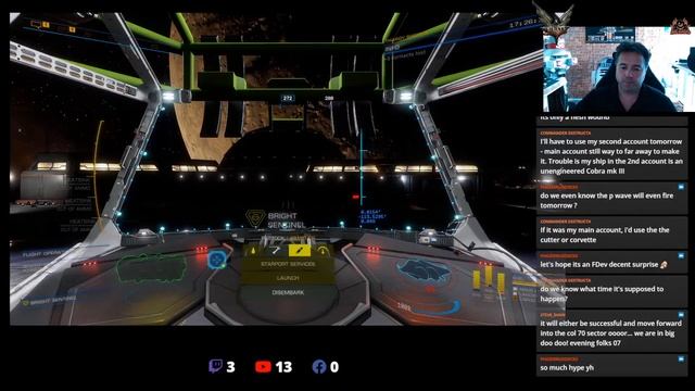 Proteus Wave Monday .... // Elite Dangerous смотреть онлайн