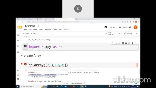 Python numpy library-part1 смотреть онлайн