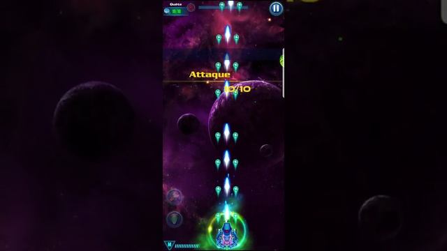 [Campaign] Level 100 Galaxy Attack: Alien Shooter | Best Relax Game Mobile | Arcade Space Shoot