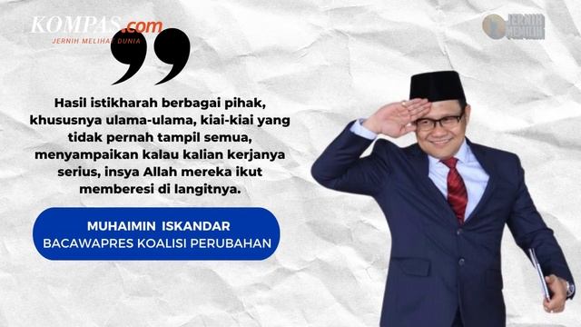 Tak Gentar Hadapi Pilpres, Cak Imin: Biasanya Yang Dianggap Remeh Menang