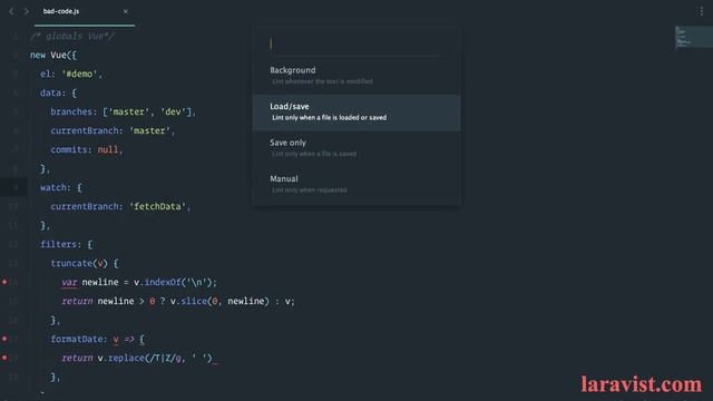 34 在Sublime 中使用ESLint смотреть онлайн