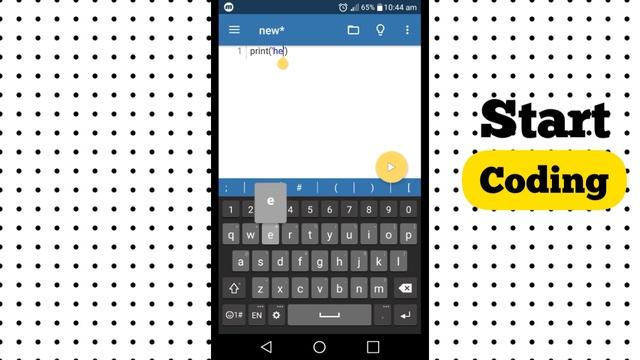How to run python code in android | how to use Pydroid3 || python mobile app смотреть онлайн
