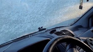 Как греет Китайская автономка (сухой фен) в -8#как прогреть салон#mercedes Vito#w638