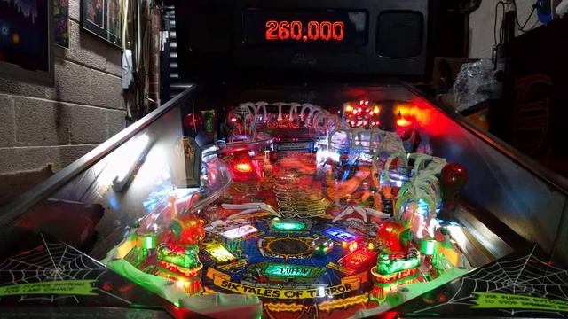 Scared Stiff Pinball With Colour Screen, Led's, Full Game to Monster Multiball!! смотреть онлайн