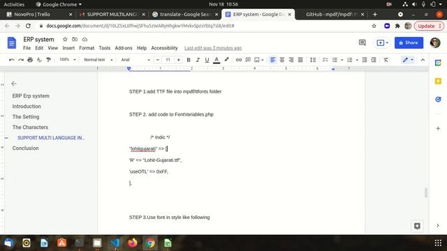 Laravel add custom font language in mPdf смотреть онлайн