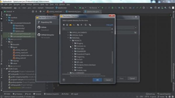 Import Github Project to Android Studio || Github Tutorial || Android Studio 4.2 || FoxAndroid