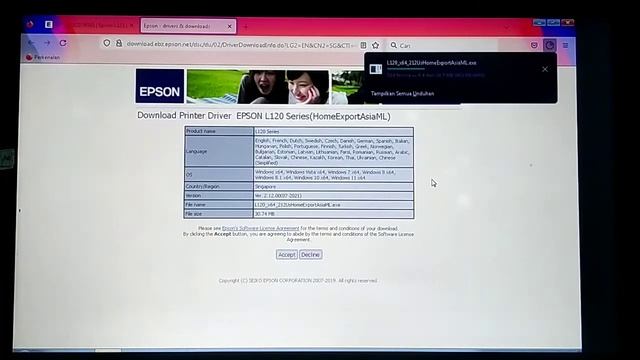 CARA DOWNLOAD / UNDUH DRIVER PRINTER EPSON L121 I SOLUSI INSTAL TANPA CD DRIVER PRINTER EPSON L121