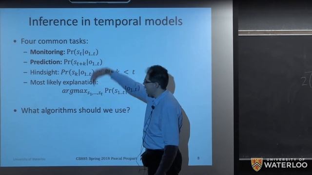 CS885 Lecture 11a: Hidden Markov Models смотреть онлайн