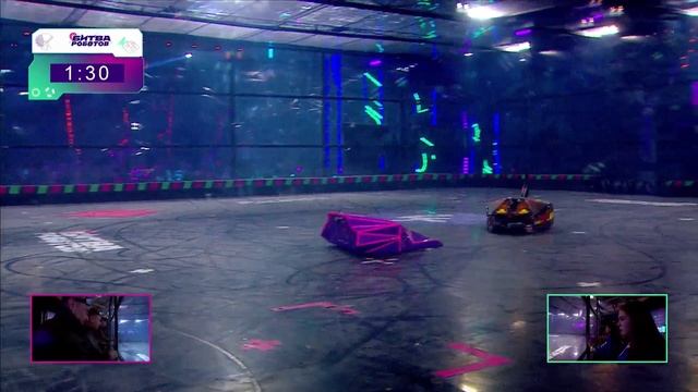 «Гнутель 4.0» против «Barracuda»: второй этап «Битвы роботов» в озвучке Yuri The Professional смотреть онлайн