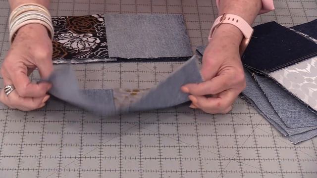 Denim Blanket From Old Jeans