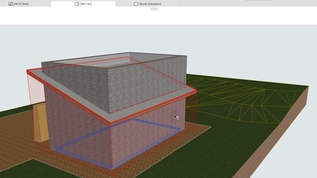 Trimming to Roof - ARCHICAD Training Series 3 - 15/84 смотреть онлайн