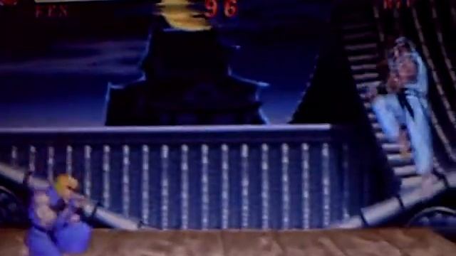 Street Fighter II: HF - Ken Wins All Rounds Pt 1 смотреть онлайн
