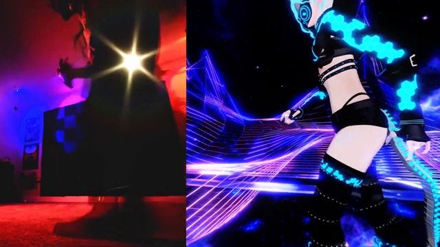 VR Chat Dancing Disco Rabbit Breakdance/Shuffling/Tektonik Devils Den смотреть онлайн