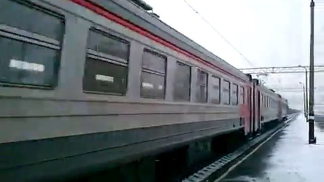 Отправление ЭД4М-0170 с поездом №6206 Челябинск-Главный — Шумиха на ст.Козырево смотреть онлайн