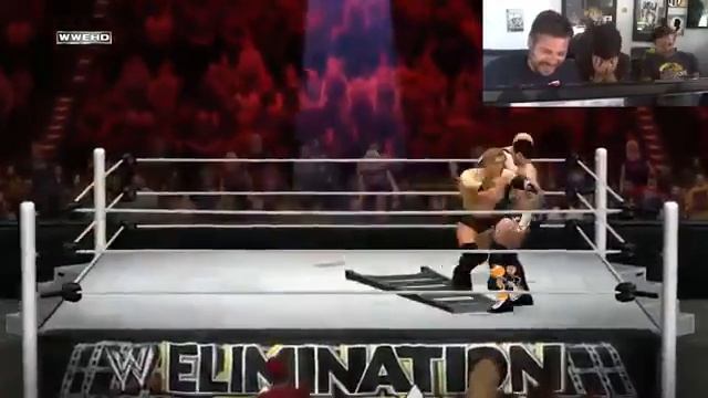 BEST LADDER MATCH EVER. WWE '12 Gameplay! смотреть онлайн