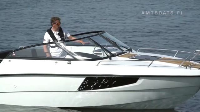 Спортивный и стильный катер АМТ 210 DC для отдыха и рыбалки| Yachts Expert смотреть онлайн