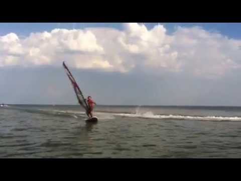 Шоу инструкторов в Акватория Лета 2013. Часть 1 Виндсерфинг в России смотреть онлайн