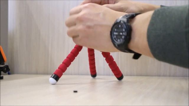 Flexible Octopus Leg Tripod. Штатив для легких камер. смотреть онлайн