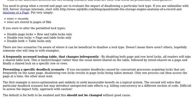 Databases: Difference Between Row Level and Page Level Locking and Consequences (2 Solutions!!) смотреть онлайн