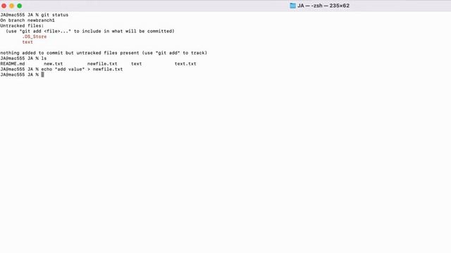 GIT rm | Delete the added files before commit | Learn git in Just a Min. #11 смотреть онлайн
