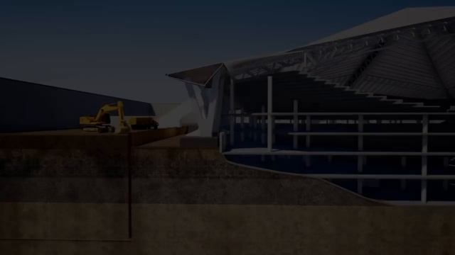 Key Arena Renovation 3D Model смотреть онлайн