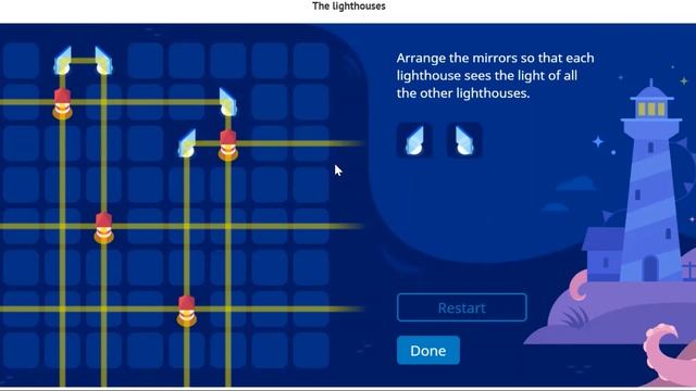 BRICSMATH SOLUTIONS 2021 | Trial Round | The Lighthouses | Solution | By Maanas