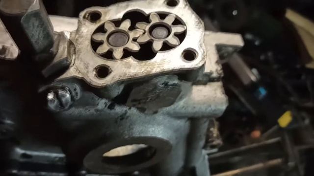 ИЖ Ода 2126 узам снятие передней крышки и поддона ч.1