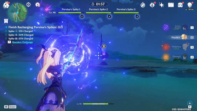 How to Complete Sampling Point Tatarasuna Genshin Impact смотреть онлайн