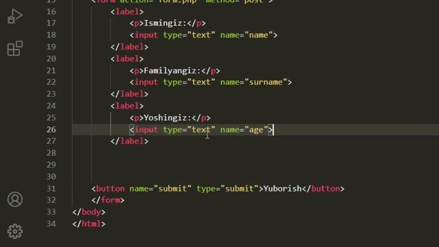 PHP 58-dars. POST metodi смотреть онлайн