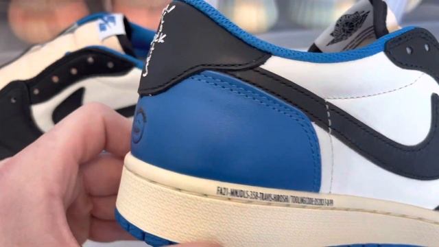 Unboxing Rep Air Jordan 1 Travis Scott Low - Fragment Design (AnpKick) смотреть онлайн
