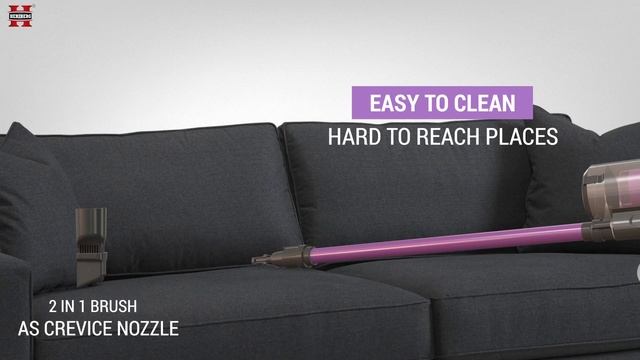 HERZBERG HG-6015: RECHARGEABLE HANDHELD VACUUM CLEANER смотреть онлайн