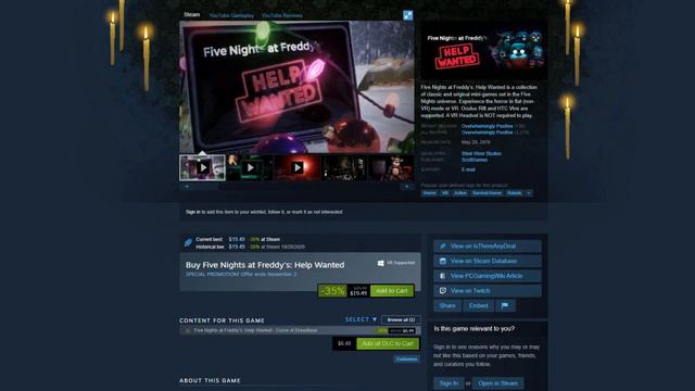 Top 5 Games of the Steam Halloween Sale 2020 смотреть онлайн
