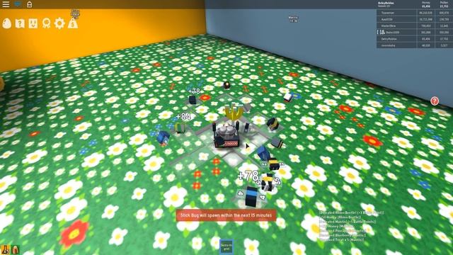 БЕГИ, ДЕЛЬНЫЙ, БЕГИ!!! СИМУЛЯТОР ПЧЕЛ В ROBLOX - НОВОГОДНЕЕ ОБНОВЛЕНИЕ - Bee Swarm Simulator смотреть онлайн