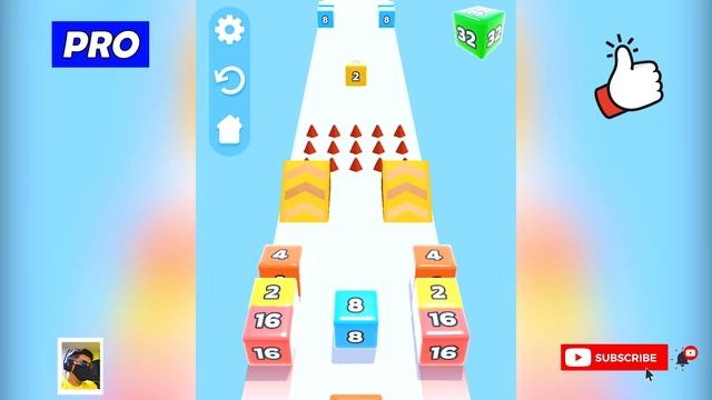 Jelly Run 2048 - NOOB Vs PRO Vs HACKER