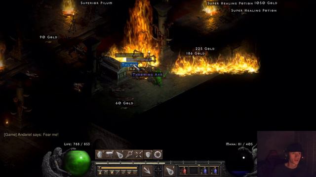 Diablo 2 Resurrected - Nightmare Andariel till Stone of Jordan смотреть онлайн