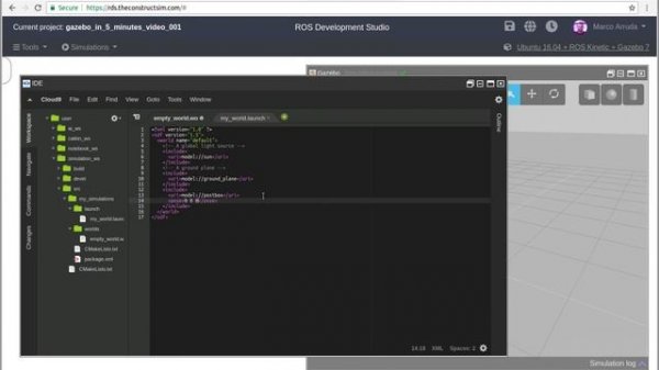 [Gazebo in 5 minutes] 002 - How to add gazebo models to a simulation