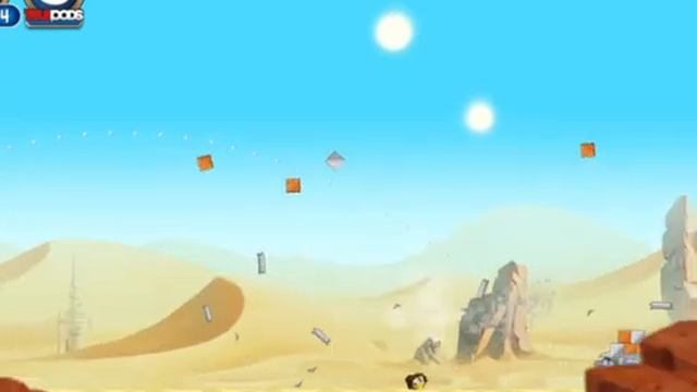 Sebulba the Pod-racer boss fight (angry birds star wars 2) смотреть онлайн