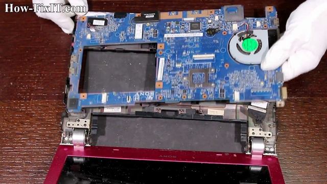 How to disassemble and clean laptop Sony VAIO PCG-31311W смотреть онлайн