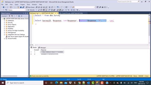 SQL Query | Count the occurrence of a character in a string смотреть онлайн